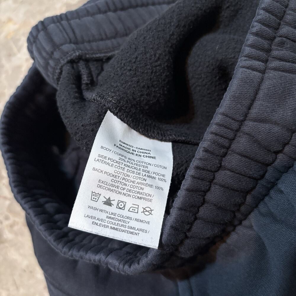 Nike Sweatpants Mens Large Black Club Fleece Joggers Gym Essentials BV2671 - Picture 8 of 10